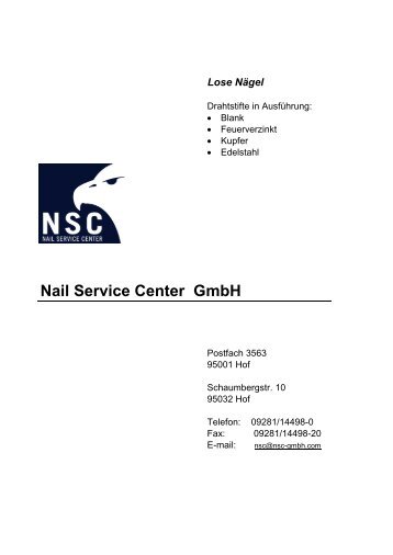 Lose Nägel - NSC GmbH - Nail Service Center GmbH