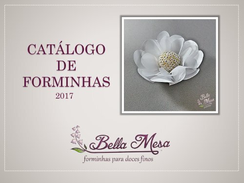 Catálogo BELLA MESA 2017