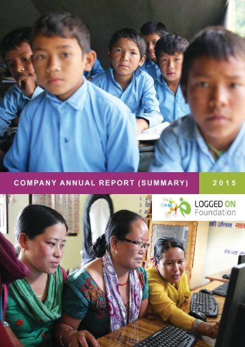 Annual Report Summary 2015