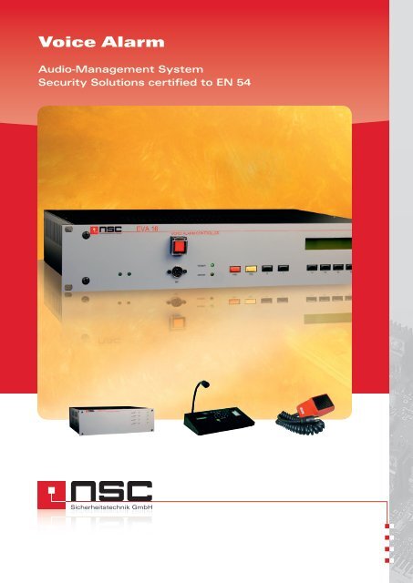 Interfaces and Software - NSC Sicherheitstechnik GmbH