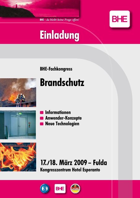 Einladung - Fire Protection Solutions