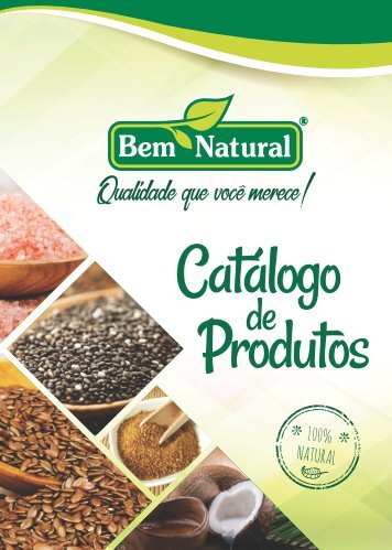 Bem Natural - Catálogo