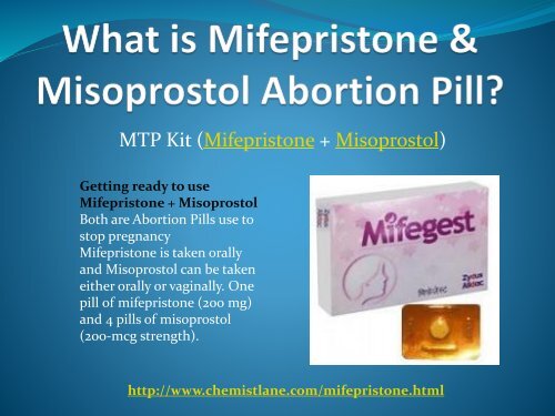 Buying misoprostol and mifepristone online