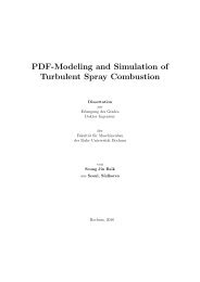 PDF-Modeling and Simulation of Turbulent Spray Combustion