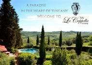 Villa La Cappella - A paradise in the heart of Tuscany