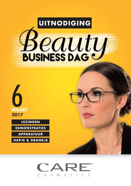 CC0371 Uitnodiging Beauty Business Dag 2017