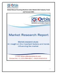 Global Manual Punching Machines Sales Market 2017 Industry Trend and Forecast 2021