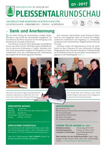 PLEISSENTAL-RUNDSCHAU 01/2017