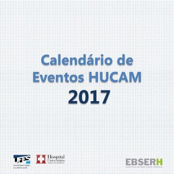 Calendário Hucam 2017