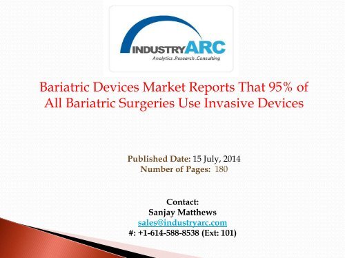 Bariatric Device Market