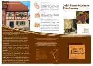 John-Bauer-Museum Ebenhausenn - Oberes Werntal