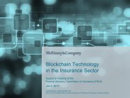 Blockchain Technology in the Insurance Sector