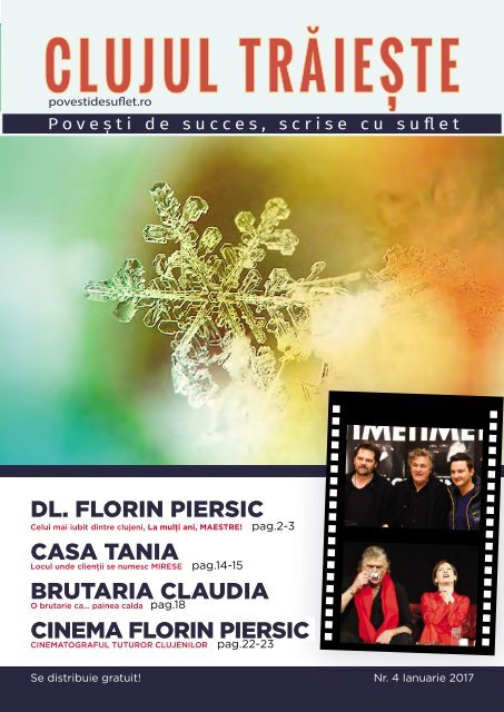 Povești de Suflet – Clujul Trăiește nr. 4 Ianuari 2017