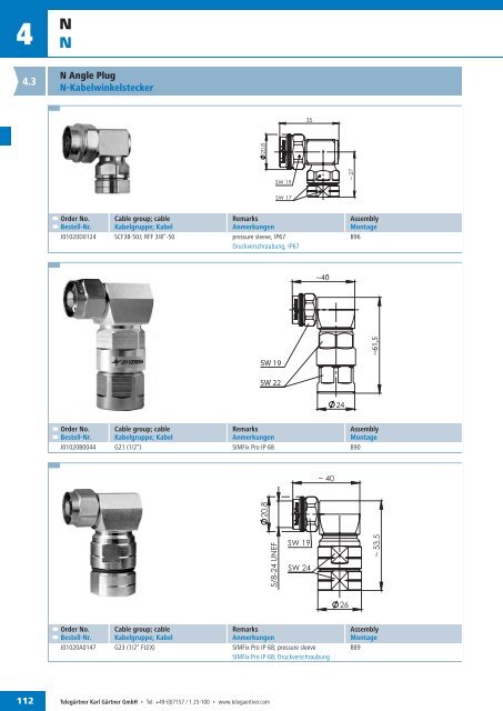 EN Coax Connectors and Components