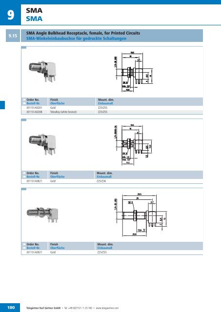 EN Coax Connectors and Components