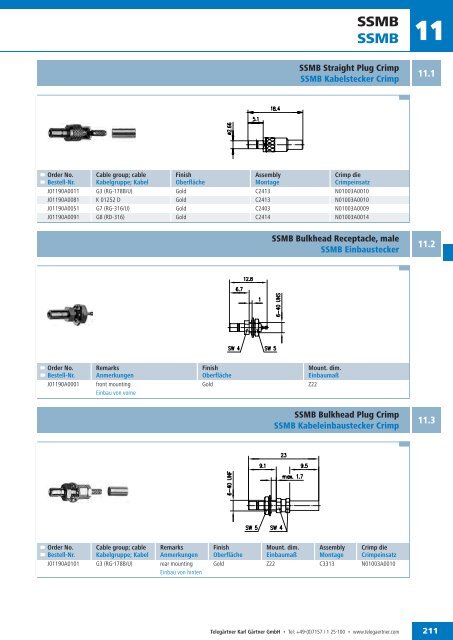 EN Coax Connectors and Components