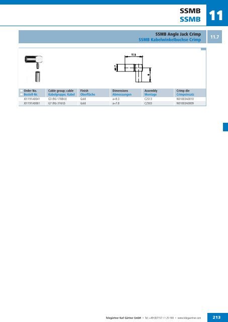 EN Coax Connectors and Components