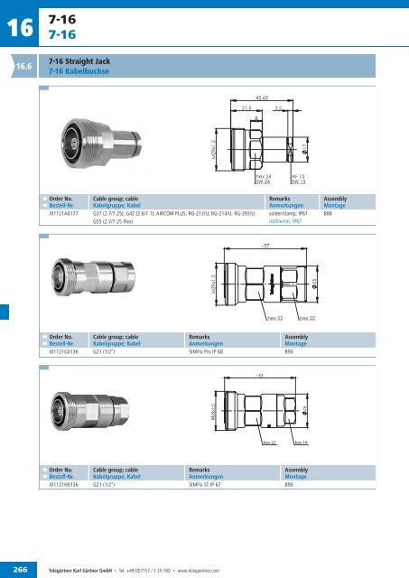 EN Coax Connectors and Components