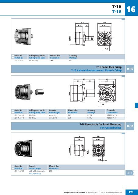 EN Coax Connectors and Components