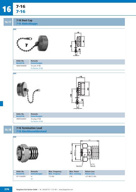 EN Coax Connectors and Components