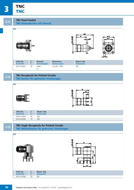 EN Coax Connectors and Components