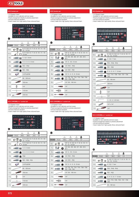 EN mobile tool cabinets