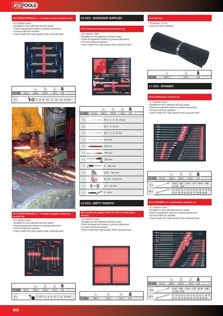 EN mobile tool cabinets