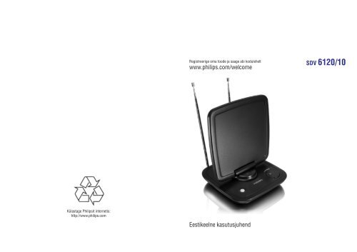 Philips Antenne TV - Mode d&amp;rsquo;emploi - EST
