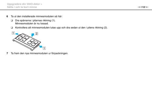 Sony VGN-AW41XH - VGN-AW41XH Istruzioni per l'uso Svedese