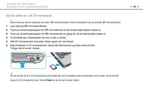 Sony VGN-AW41XH - VGN-AW41XH Istruzioni per l'uso Svedese