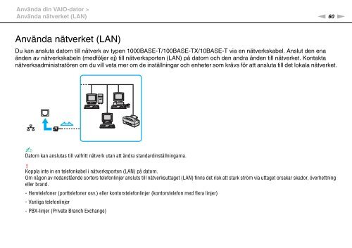 Sony VGN-AW41XH - VGN-AW41XH Istruzioni per l'uso Svedese