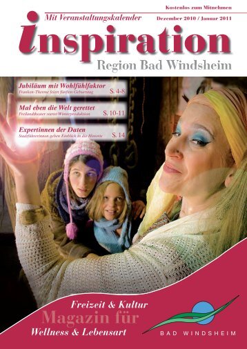 Dezember 2010:Layout 1 - Magazin Inspiration - Bad Windsheim