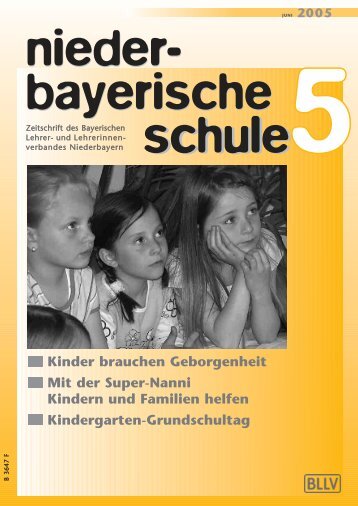 Kinder brauchen Geborgenheit Mit der Super-Nanni Kindern und ...