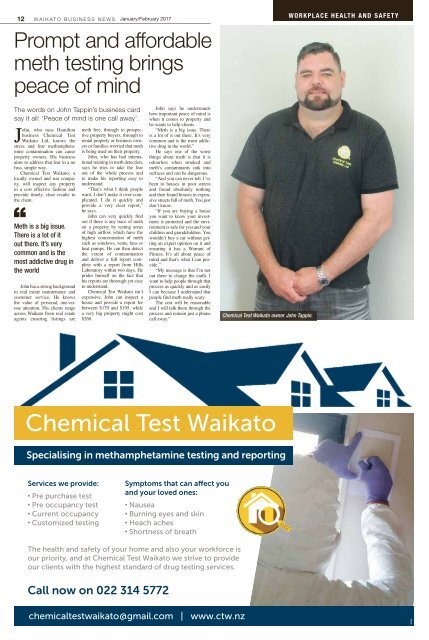 Waikato Business News January/February 2017