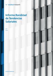 Informe Randstad de Tendencias Salariales