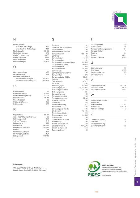 Steigtechnik Ratgeber 2017