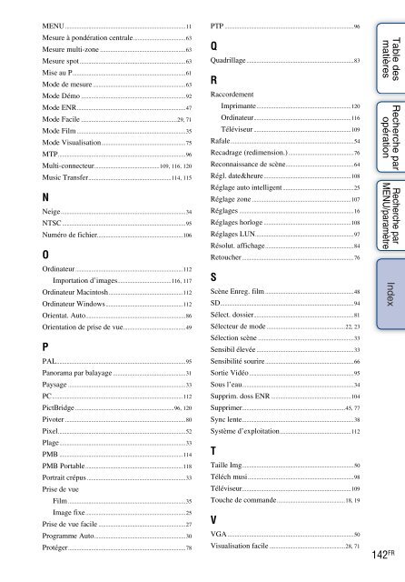 Sony DSC-W380 - DSC-W380 Istruzioni per l'uso Francese