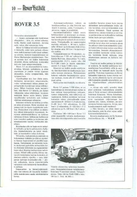 Rover Ystävät lehti nro: 2 / 1981