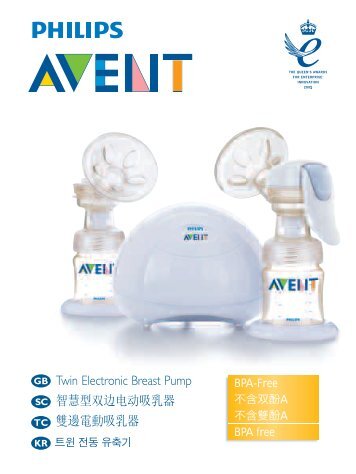 Philips Avent Kit dâexpression pour tire-lait double - Mode dâemploi - KOR