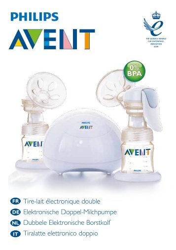 Philips Avent Kit dâexpression pour tire-lait double - Mode dâemploi - NLD