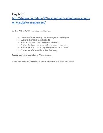 hcs 405 week one assignment Hcs 405 week 5 team assignment health care case study sensitivity analysis for more classes visit wwwhcs405mentorcom hcs 405 week 5 team assignment health care case study sensitivity analysis 1 embed document. hcs 405 week one assignment Hcs 405 week 5 team assignment health care case study sensitivity analysis for more classes visit wwwhcs405mentorcom hcs 405 week 5 team assignment health care case study sensitivity analysis 1 embed document.