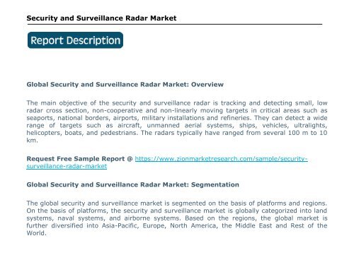Security and Surveillance Radar Market, 2016–2024