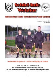 Schiri-Info Wetzlar - Freundeskreis SrVgg Wetzlar ev