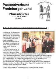 Pastoralverbund Fredeburger Land Pfarrnachrichten 13. - 28.10 ...