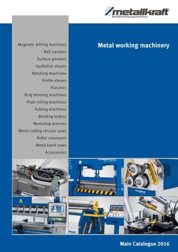 EN metal working machinery