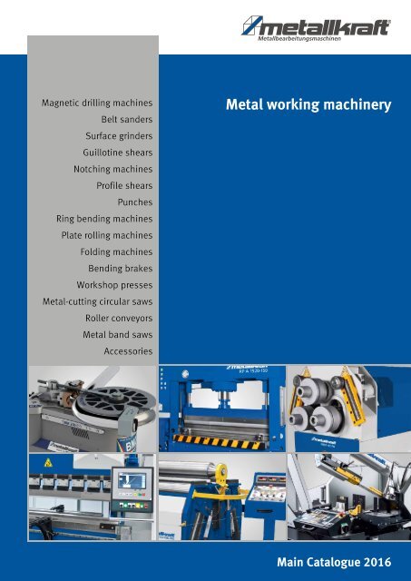 EN metal working machinery