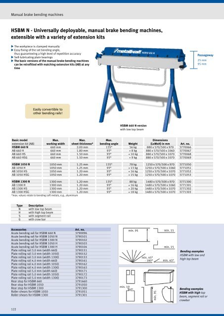 EN metal working machinery