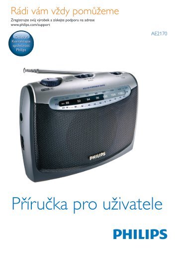 Philips Radio portable - Mode dâemploi - CES