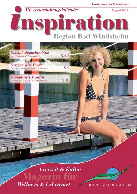 August 2011:Layout 1 - Magazin Inspiration - Bad Windsheim