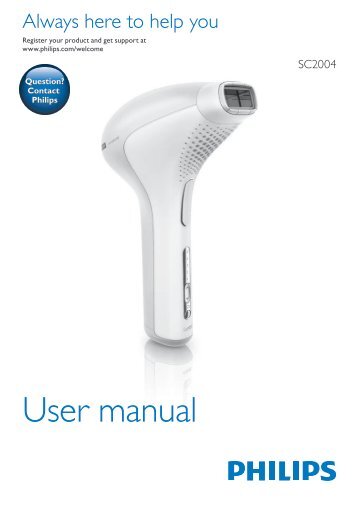 Philips Lumea Corps - Mode dâemploi - ENG